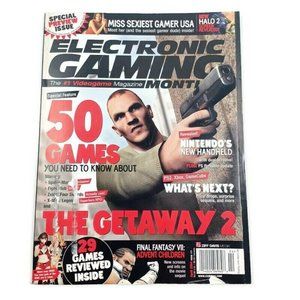 Electronic Gaming Monthly Magazine The Getaway 2 Gamer